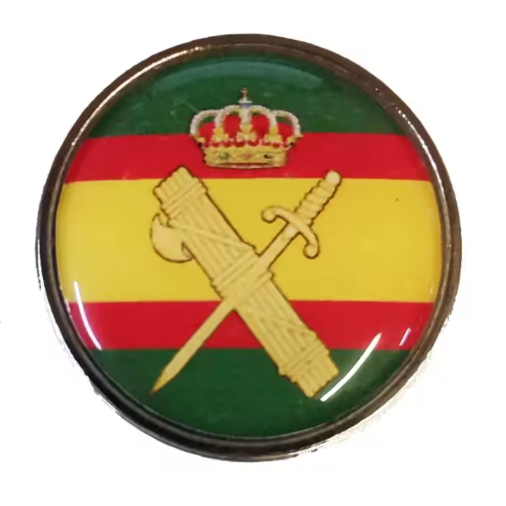Pin Guardia Civil Aspas España en resina - 1