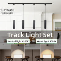 Lámpara De Techo Pendente LED En Trax 10W/15W Luz De Punto Para Cocina Sala De Estar Dormitorio Vínculo De Alambre Iluminación Colgante Moderna 110V 220V - details 0