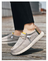 Zapatos Casuales Para Hombre Talla Grande Deportivos Suaves Para Caminar Trabajo Lazos Suela De TPU Absorbente De Sudor Transpirable Adecuados Para Primavera Y Otoño - details 1