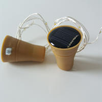 Luz Solar Para Botella De Vino Con Tapa Y Luces De Hilo LED Guirnalda De Luces Faeiras Para Fiesta De Navidad Boda Bar Decoración Lámpara De Hilo Cobre - details 8