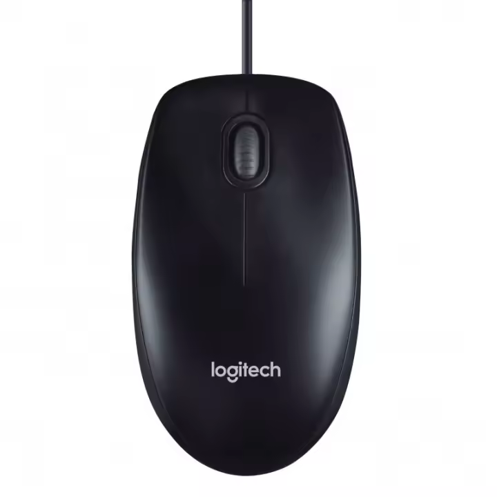 Logitech M90 Ratón Óptico 1000DPI para PC con Cable USB - 1