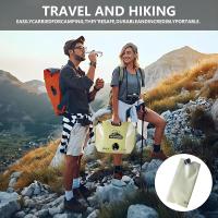 Bolsa de almacenamiento de Agua de 3 piezasbotella de Agua plegable portátil sin BPA de 8L para Cycling y Deports al Aire Libre. - details 3
