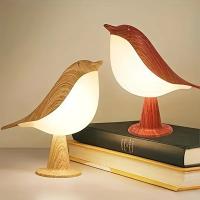 Lámpara De Noche LED Táctil Con 3 Colores Luz Dimmable Para El Hogar Decoración De La Habitación Lámpara De Pájaro Duradera Y Protección Para Los Ojos - details 0