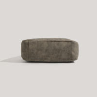 Bolso De Hombro Retro Para Mujer Con Correas De Cuero Frosted Gran Capacidad Bolsa Cruzada Para Comunicación Estilo Invierno - details 17