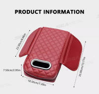 BLALION Funda Para Reposabrazos De Coche En Cuero PU Con Almacenamiento De Toallas De Papel Espuma De Memoria Almohadilla De Altura Protector De Cojín De Reposabrazos Central - details 10