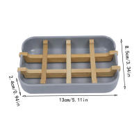 Soporte Para Jabón De Bambú, Accesorio De Baño Universal Para Ducha Y Fregadero, Bandeja De Ducha, Regalo Práctico Y Ecológico - details 7