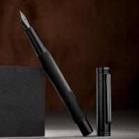 Hongdian EF/F/M Nibs Pluma De Tinta De Carbono Negra Regalo Pluma De Fuente Metalica Para Escritura 0.38mm - details 1