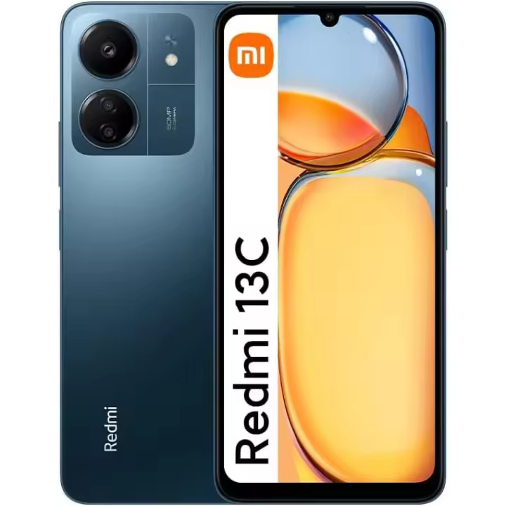 Xiaomi Redmi 13C (TIENE USO) 4GB 128GB 6.74"/ , NFC, Smartphone, telefono movil , libre, AZUL , ENVIO 24H - 1