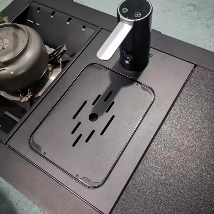IGT Mesa De Camping Aluminio Extractor De Agua Eléctrico Placa De Unidad Accesorios De Exterior Marca Krc Camp Producido En China - 1