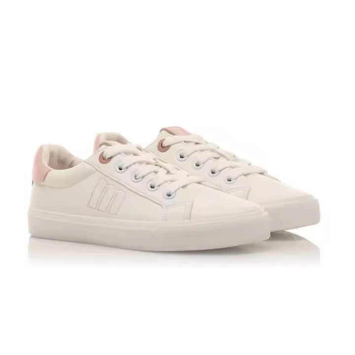 Zapatillas De Deporte marca Mustang modelo 48936 para niña en color blanco y rosa - 1