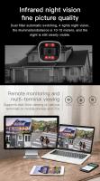 Cámara IP Vstarcam CS58 3MP WIFI CCTV Exterior Con Visión Nocturna Y Audio Bidireccional Resistente Al Agua Para Seguridad Doméstica Y Exterior - details 3