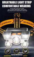 Linterna Frontal LED Potente 5 Con Recarga USB Y Batería 18650 Para Camping Pesca Emergencia Buscaminos Luz De Exterior - details 0