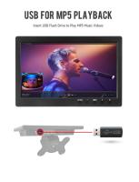 Monitor De Coche KTYDKP De 10.1 Pulgadas Con VGA Para Pantalla De Seguridad Doméstica Y Reproducción De MP5 Puerto USB Para TV Y PC - details 7