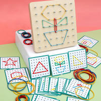 Juguete Educativo Montessori De Madera Con Puzle Geométrico Para Niños Creativo Y Engañoso Ayuda En El Desarrollo Temprano De La Edad - details 0
