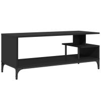 vidaXL Mueble de TV madera de ingeniería acero 102x40x41 cm, Mueble de Salon, Mueble TV, Mueble TV salon, Mesa de TV, Mueble tele - details 1