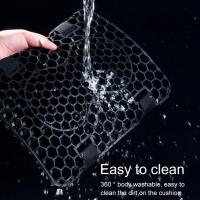 Almohadilla De Silla De Motocicleta Gel Honeycomb Malla 3D Cómoda Absorbente De Choque Alivio De Presión Transpirable - details 12
