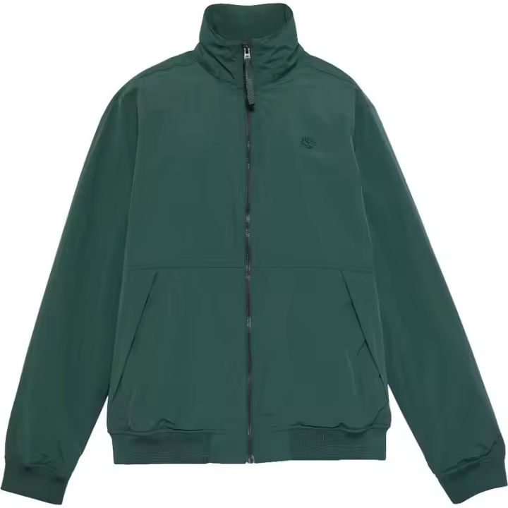 Chaqueta Verde Timberland Bómber Impermeable Sailor Green Con Capucha Plegable - 1