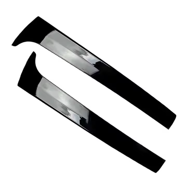 Ala Lateral Trasera Para Coche Spoiler Decorativo Para Volkswagen VW Touareg 2011-2017 ABS Plástico Negro Brillante Kit De Cuerpo - 1