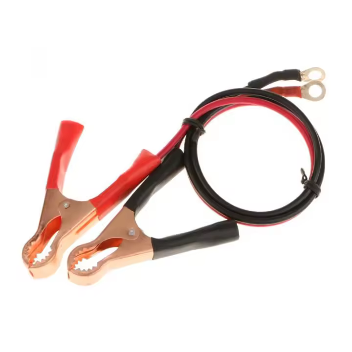 2pcs Pinzas De Batería 50A Para Coche Y Camión Herramientas De Clip De Cable De Prueba Para Batería De Automóvil Y Camión - 1