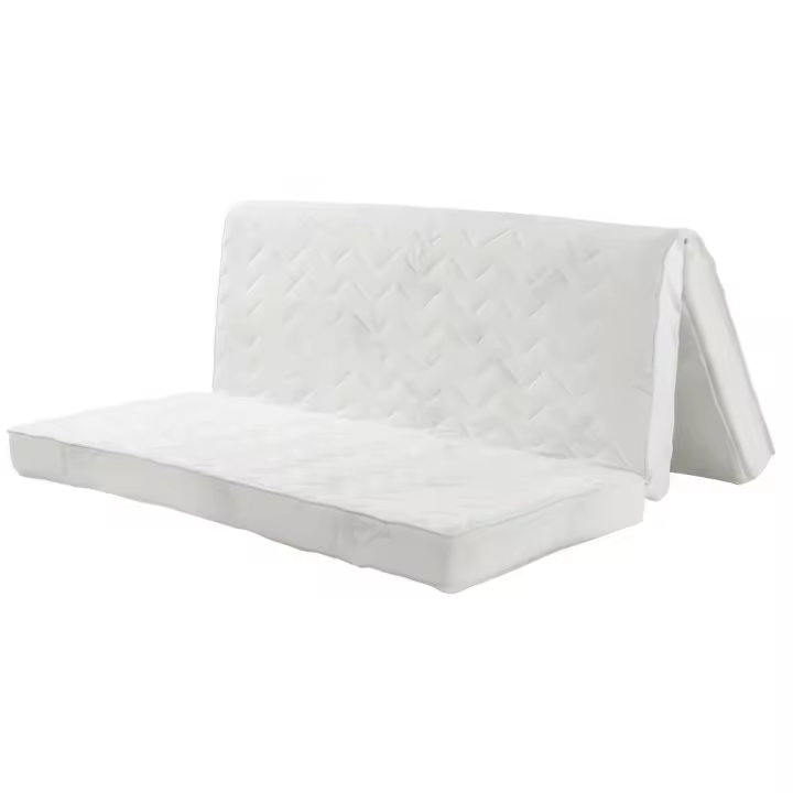 Vente-unique - Colchón de espuma para sofá cama acordeón con aloe vera FIESTA de NATUREA 12 cm de grosor - 140x190 cm - 1