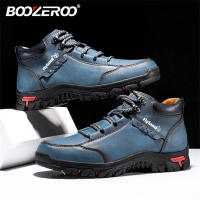 FLYLAND Zapatos Casuales De Cuero Clásico Para Hombres Botas De Tobillo De Negocios Y Conducción Moda Suela De Goma Transpirables Y Aumentan La Altura - details 5
