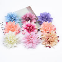 5/10 Piezas Flores Decorativas De Seda Gerbera Para Decoración De Hogar Y Boda Accesorios De Novia Adornos De Lienzo Artificiales - details 12