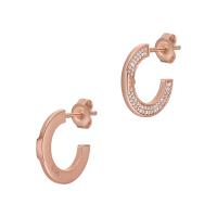 Emporio Armani STERLING SILVER,ROSE GOLD,HOOP EG3590221 - details 0