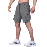 Shorts Deportivos De Verano Para Hombre Con Cinta Ajustable Y Estirable Pantalones De Playa Casual Para Correr Y Ejercitarse Talla Estándar Material Poliéster Y Spandex - details 4