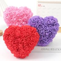 Rosa De Amor 15cm PE Flor Artificial Para Regalo De San Valentín Decoración De Habitación Boda Cumpleaños DIY Año Nuevo Casamiento - details 0