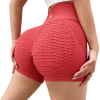 Shorts Deportivos De Yoga Para Mujer Cintura Alta Push up Sin Costuras Levantamiento De Glúteos Para Gimnasio Correr Y Jogging Ropa Deportiva - details 20