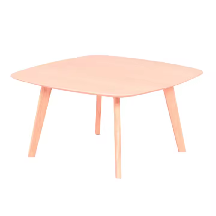 Nest Dream - Mesa auxiliar cuadrada en madera de roble (80x80) - Northpole - 1