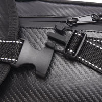 Bolsa De Cintura Impermeable Para Hombres Con Doble Capa De Oxford Estilo Moto Y Biker Para Viajes Y Motociclistas Bolsa De Pecho Militar Con Móvil - details 12