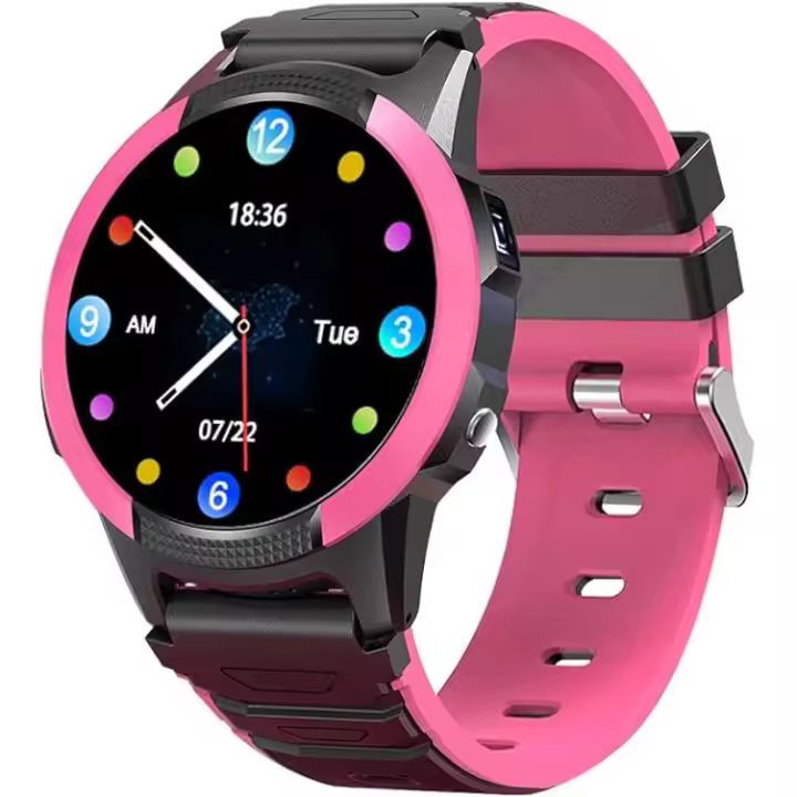 Reloj gps niño SaveFamily Relojes con GPS Slim 4G Reloj Inteligente niño con Videollamada GPS Llamada Chat Boton SOS Cronometro Podometro Waterproof Ip67 Save family  Smartwatch diseño Moderno Rosa relojes inteligentes smartwatch NO INCLUYE SIM - 1