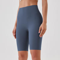 Shorts De Yoga Para Mujer Cintura Alta Transpirables Suaves Y Tensos Leggings De Gimnasio Cortos De Ciclismo Deportivos - details 69