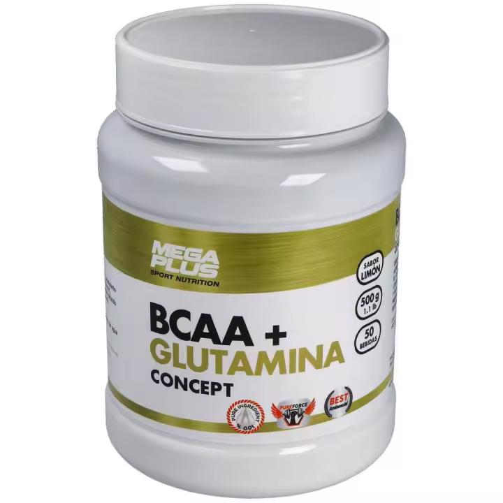 Mega Plus Bcaa+Glutconcept Limón 500G - 1