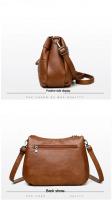 Bolso Bandolera Grande Versátil De Moda Para Mujer Bolso De Hombro Para Mamá Primavera Verano 2025 Material PU Con Cierre De Cremallera - details 10