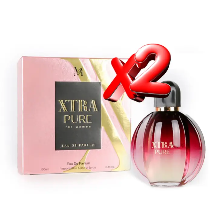 2 UNIDADES Xtra Pure Eau de Parfum pour femme 100ml Montage Brands Fragancia inspirada en otros perfumes Perfume Mujer - 1