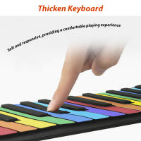 Piano Digital Portátil De 49 Teclas Plegable Con Batería Recargable Para Niños Y Adultos Instrumento Musical Para Principiantes - details 10