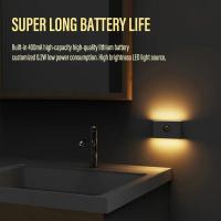 Lámpara De Sución Magnética Inteligente LED Recargable Luz Nocturna Para Pasillo Escalera Dormitorio Sensor De Movimiento Humano - details 22