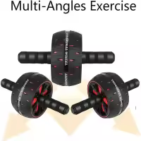 Rodillo De Abdominales Grande Para Ejercicio De Core Y Musculación En Casa Equipo De Entrenamiento Cardio Venta Individual - details 0