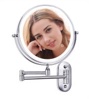 Espejo De Maquillaje Inteligente 8 Pulgadas Con Doble Lado Y Luz USB Magnifying 3x/5x/7x/10x Iluminación De 3 Colores Para Baño Estilo Moderno - details 4