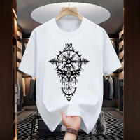 Camiseta De Verano Para Hombre Estilo Casual Vintage Con Estampado Vikingo Manga Corta Top Ligero Para Primavera Y Verano - details 3