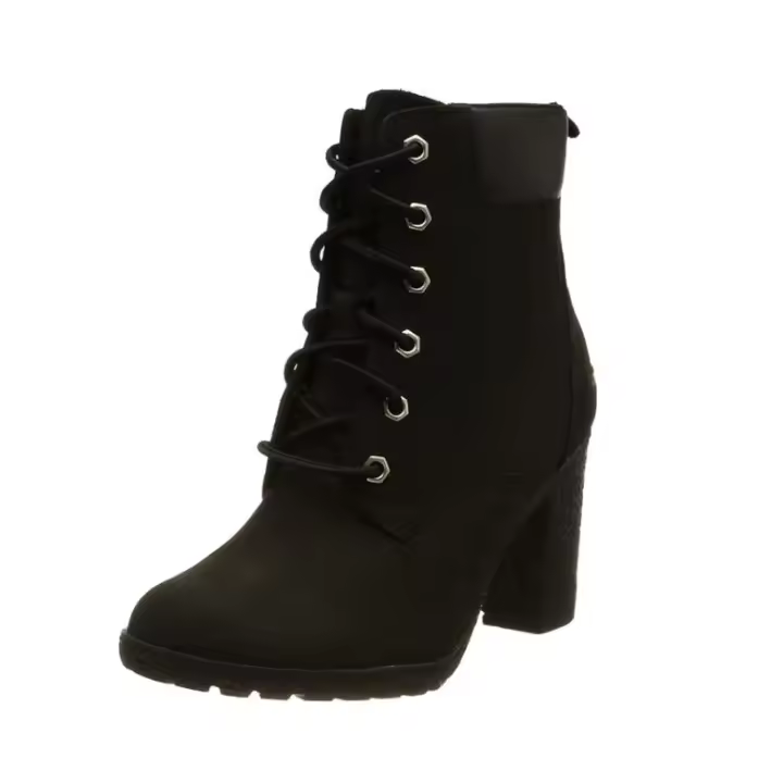 Timberland Mujer Tillston Basic 6 Inch Botas cortas al tobillo, Negro Nubuck - Talla 37EU - 1