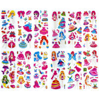 12 Hojas De Pegatinas 3D De Peces Marinos Para Niños Y Niñas Decoración De Álbum De Fotos Regalo Divertido Con Diseño De Dibujos Animados Marinos - details 17