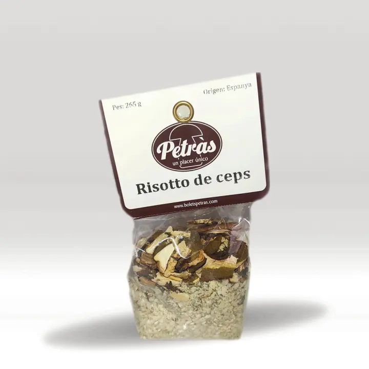 Pack de 2 Risotto de Ceps listo para comer Bolets Petràs 265g - 1
