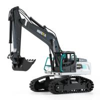 Huina Toys Excavadora RC Con Camión Cargador Remoto Para Niños Vehículo De Ingeniería Control Remoto Juguete Educativo Para Aprendizaje Práctico - details 20