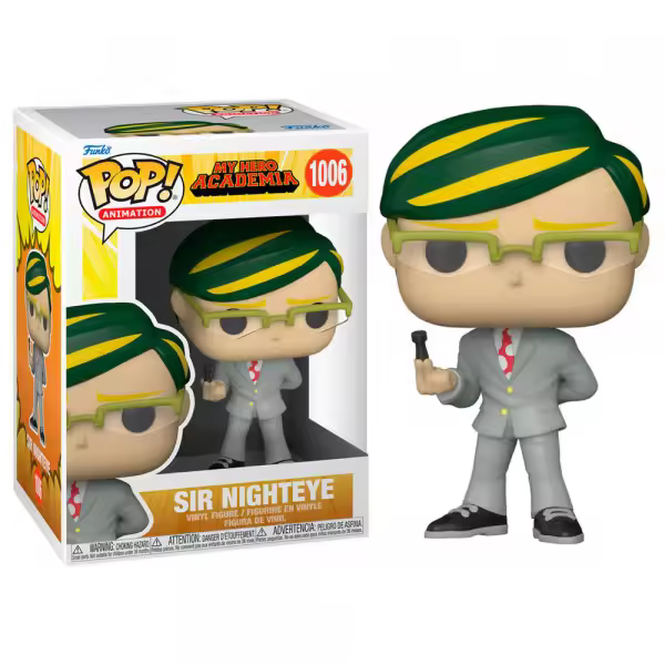 Funko POP! Anime Sir Nighteye My Hero Academia MHA Otaku Oficial Regalos Coleccionismo Figuras Coleccionables - 1