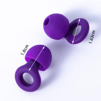 Tapones Para Los Oídos HUAK Reducción De Ruido Super Suaves Y Reutilizables Protección Auditiva Para Dormir Natación Trabajo 8 Conos En XS/S/M/L - details 5