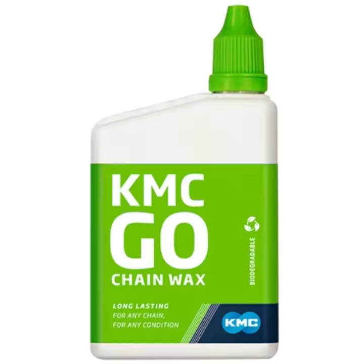 KMC | Lubricante De Cadena GO WAX 150ml - Experimente el siguiente nivel de rendimiento de la cadena con la nueva y avanzada fórmula de cera seca - 1