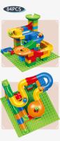Juguetes De Bloques Creativos Para Niños DIY Con Carreras De Mármol Laberinto De Bolas Interacción Padres-Hijos Bloques De Construcción Subtamaño MEIZHI - details 7